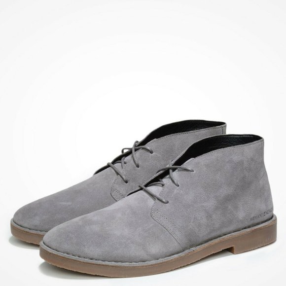 Giorgio Armani Mens Desert Boots Size 10 USA SHIP - Picture 2 of 5